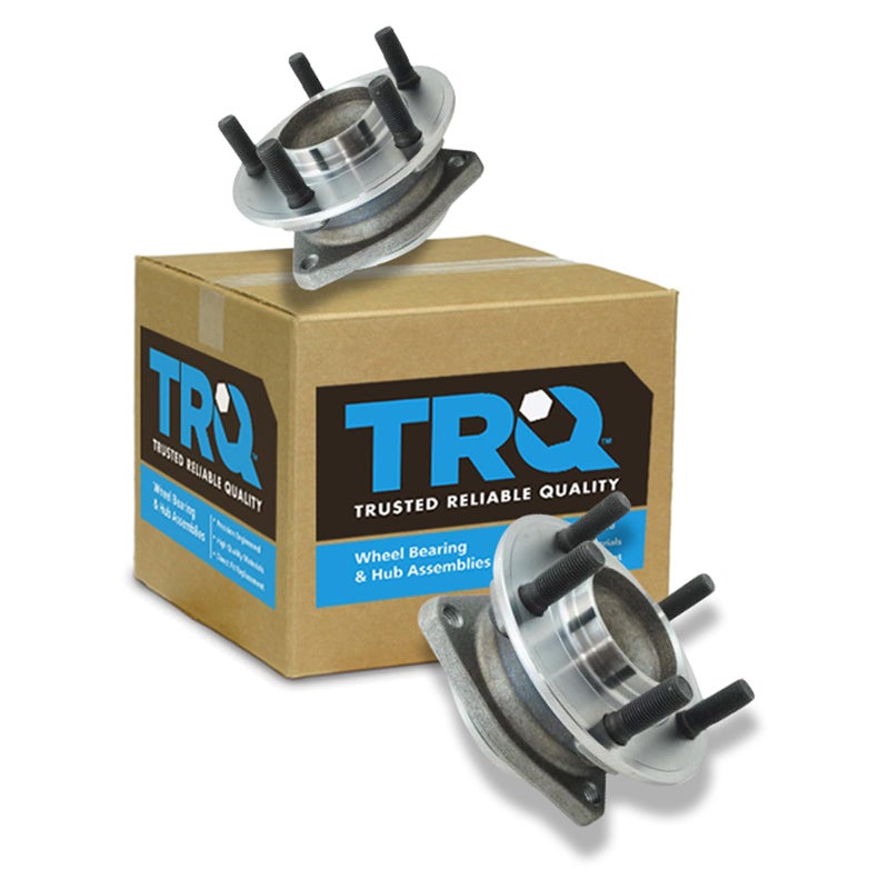 TRQ 2 Piece Front Wheel Bearing & Hub Assembly Set Compatible with 2012-2023 Chrysler 300 Dodge Challenger Charger - Image 1